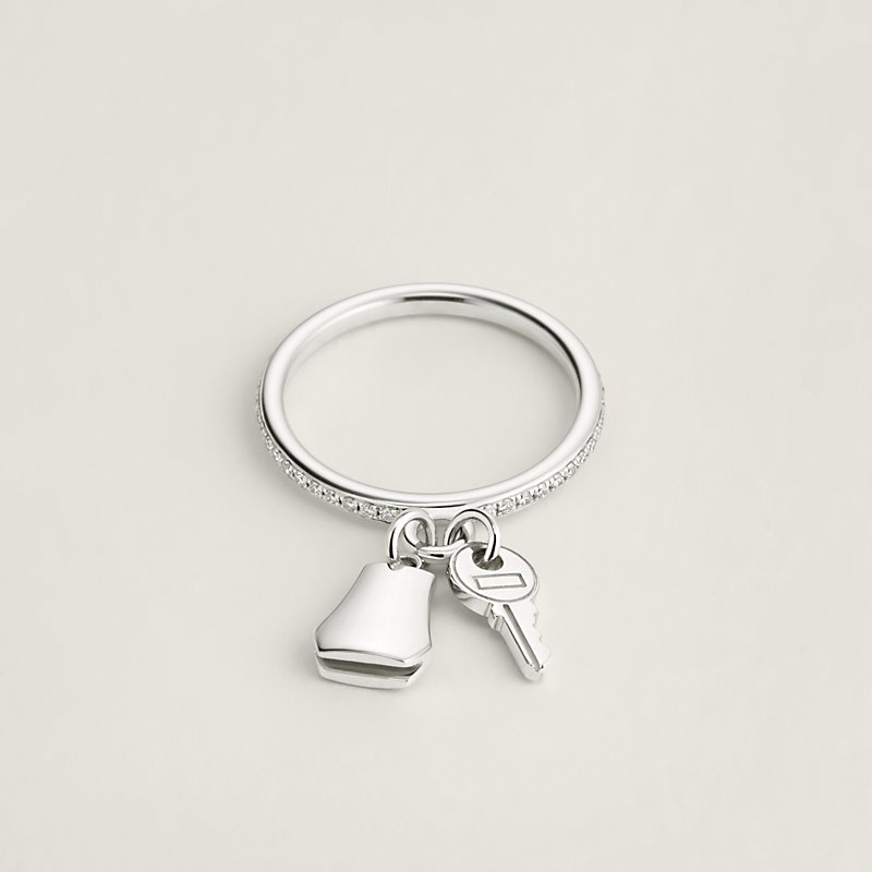 Kelly Clochette ring, small model | Hermès Mainland China Kelly Clochette ring, small model | Hermès Mainland China